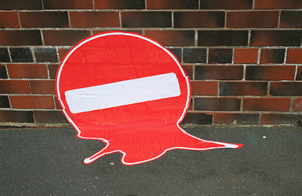 Melted Signs