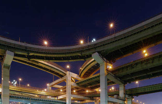 Set of Tokyo Freeway
